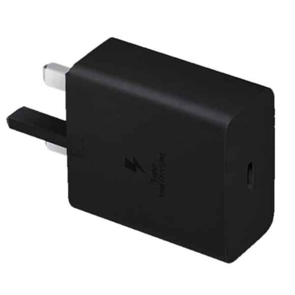 SAMSUNG 45W ADAPTER W/O CABLE BLACK 3 PIN COMPACT DESIGN