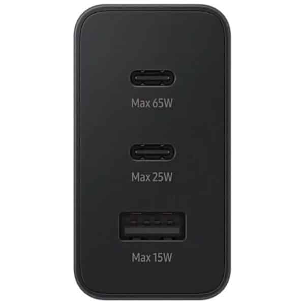 SAMSUNG 65W POWER ADAPTER TRIO 5A BLACK 3 PIN - Image 2